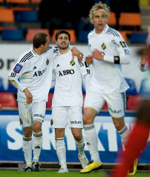 1-2 Gabriel Özkan, grattas av Kenny Pavey och Pontus