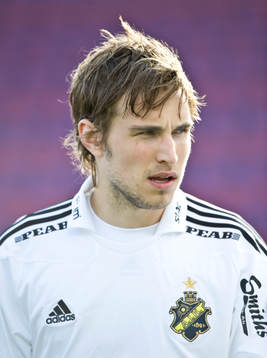 Fotboll, svenska cupen, AIK, Kevin Walker, porträtt