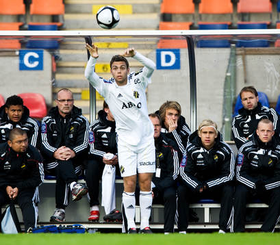 Christoffer Eriksson, inkast