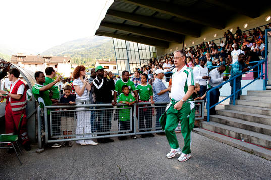 Lars Lagerbäck, förbundskapten Nigeria