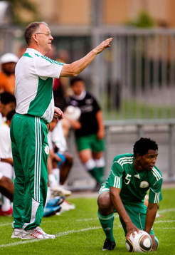 Lars Lagerbäck, förbundskapten Nigeria