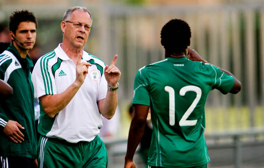 Lars Lagerbäck, förbundskapten Nigeria