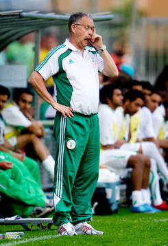 Lars Lagerbäck, förbundskapten Nigeria