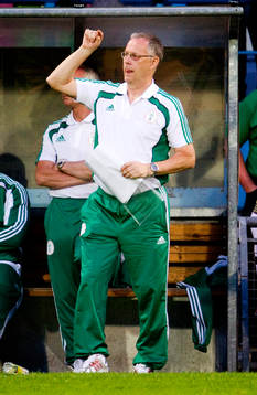 Lars Lagerbäck, förbundskapten Nigeria