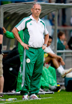 Lars Lagerbäck, förbundskapten Nigeria
