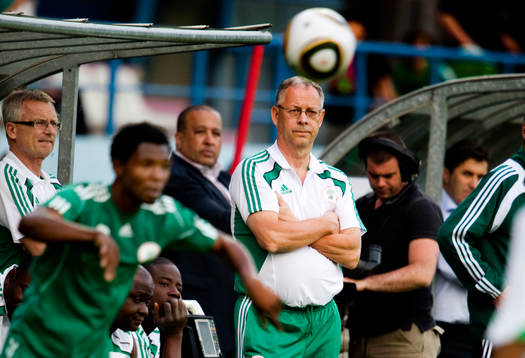 Lars Lagerbäck, förbundskapten Nigeria