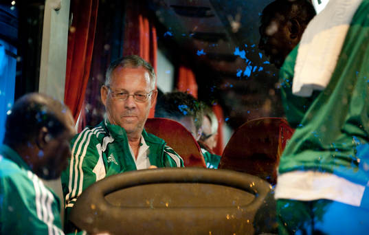 Lars Lagerbäck, förbundskapten Nigeria