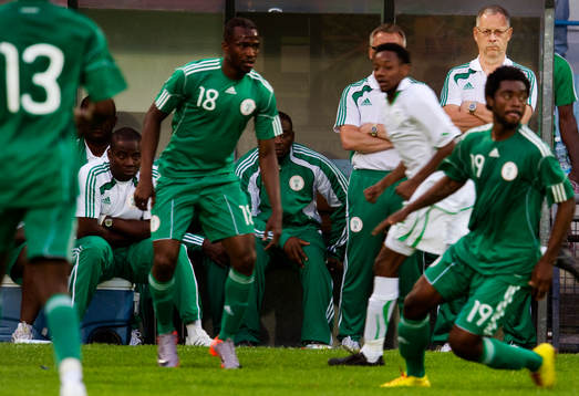 Lars Lagerbäck, förbundskapten Nigeria