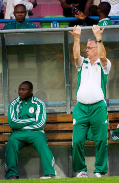 Lars Lagerbäck, förbundskapten Nigeria