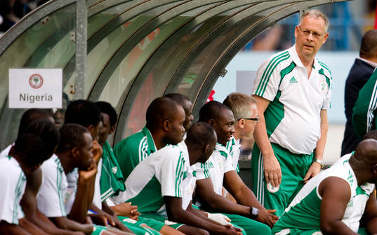 Lars Lagerbäck, förbundskapten Nigeria