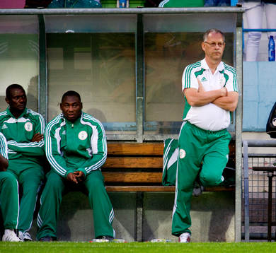Lars Lagerbäck, förbundskapten Nigeria