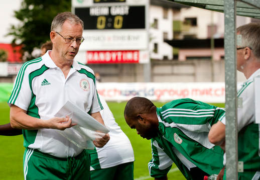 Lars Lagerbäck, förbundskapten Nigeria