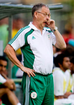 Lars Lagerbäck, förbundskapten Nigeria