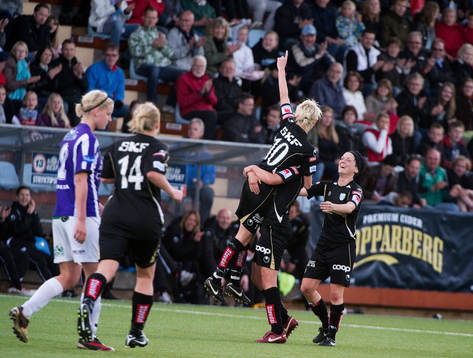 Fotboll, dam, Damallsvenskan, Kopparbergs /Göteborg -