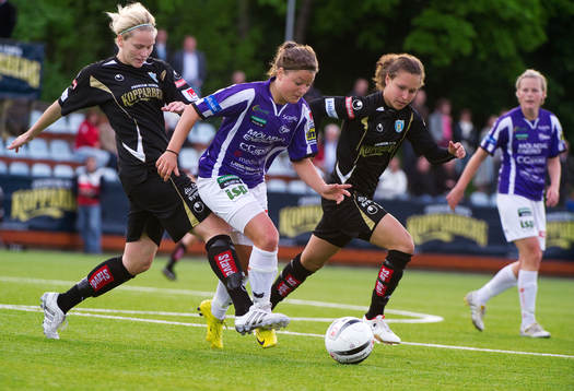Fotboll, dam, Damallsvenskan, Kopparbergs /Göteborg -