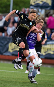 Fotboll, dam, Damallsvenskan, Kopparbergs /Göteborg -