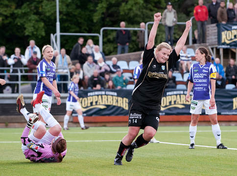 Fotboll, dam, Damallsvenskan, Kopparbergs /Göteborg -