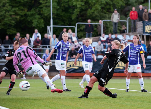 Fotboll, dam, Damallsvenskan, Kopparbergs /Göteborg -