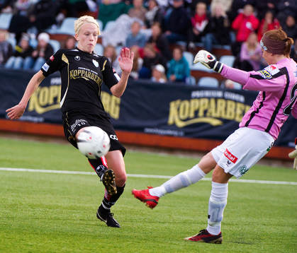 Fotboll, dam, Damallsvenskan, Kopparbergs /Göteborg -