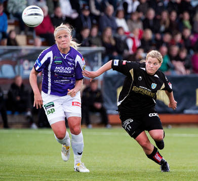 Fotboll, dam, Damallsvenskan, Kopparbergs /Göteborg -