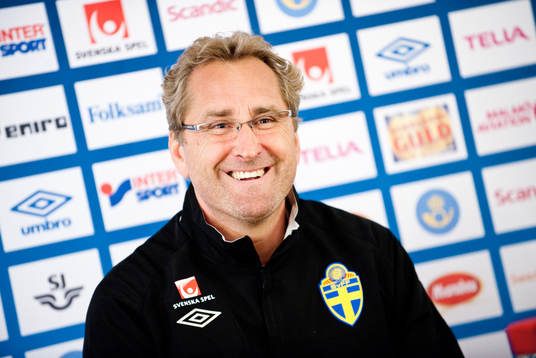 Presskonferens med Erik Hamrén, förbundskapten