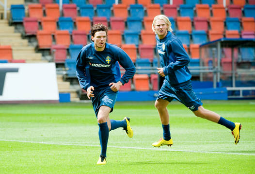 Marcus Berg och Ola Toivonen