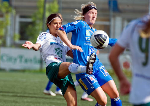 Nazanin Vaseghpanah, Hammarby och Petra Larsson, Linköping