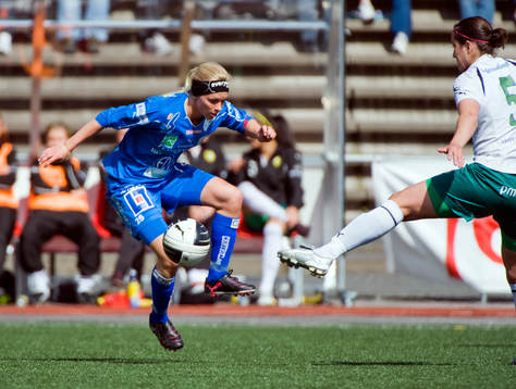 Jonna Andersson, Linköping och Therese Brogårde, Hammarby