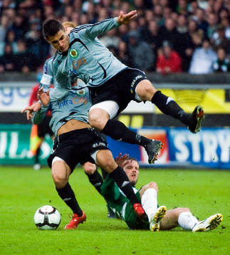 Sotirios Papagiannopoulos, Väsby och Andreas Dahl, Hammarby