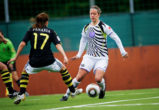 Hanna Folkesson, AIK och Lina Nilsson, Malmö