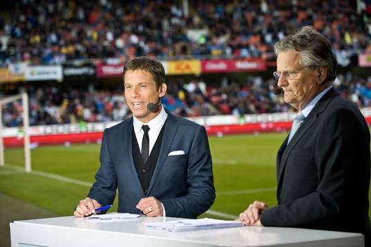 Ola Wenström och Bosse Petersson, kommentator