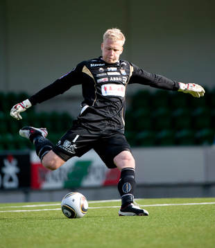 Peter Abrahamsson, målvakt Örgryte