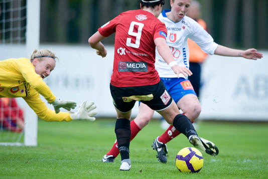 Kristin Hammarström, målvakt, Örebro mot Antonia
