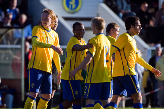 Serge-Junior Ngouali, glädje, jubel