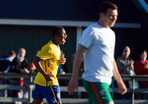 Serge-Junior Ngouali, Sverige, glädje, jubel