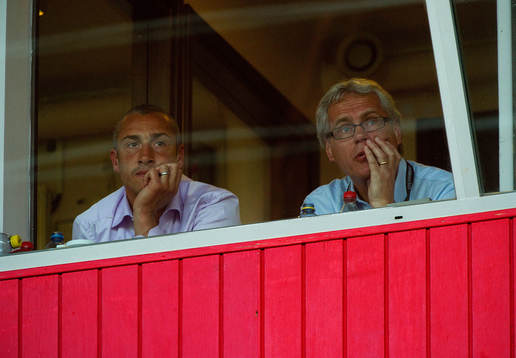 Bläddra bland fler bilder av Fotboll, Superettan, Trollhättan - Landskrona