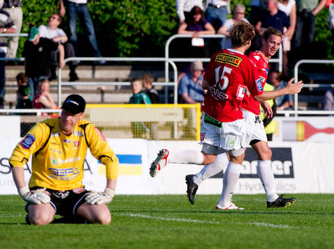 Fredrik Olsson, Landskrona, glädje, jubel. Tobias