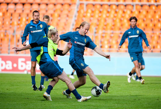 Christian Wilhelmsson och Mikael Dorsin
