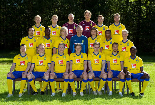 Fotboll, P18/92, Lagbild, Sverige