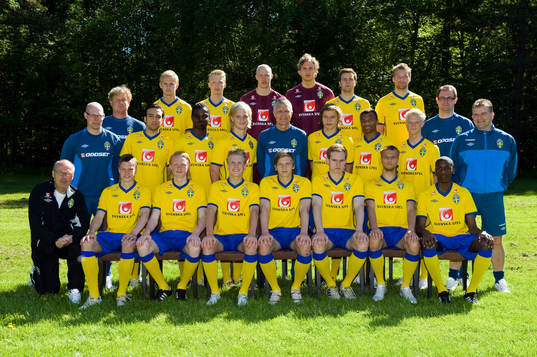 Fotboll, P18/92, Lagbild, Sverige
