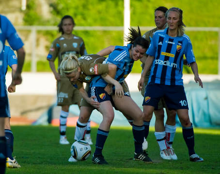 Fotboll, dam, Damallsvenskan, Djurgården -
