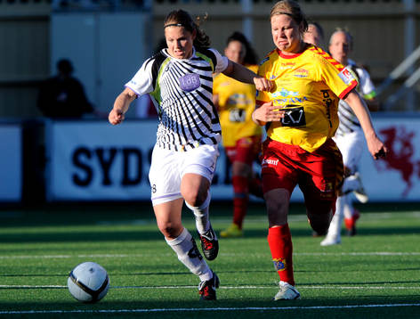 Pavlina Scasna, Ldb Malmö och Katrin Schmidt, Tyresö