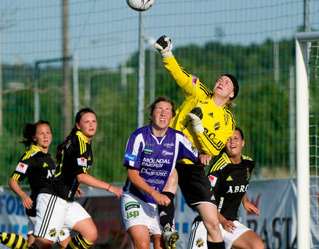 Elin Carlsson, Jitex, Maja Åström, målvakt AIK