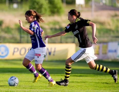 Kristin Carlsson, Jitex, Petra Andersson, AIK