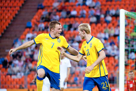Sebastian Larsson och Christian Wilhelmsson, Sverige,