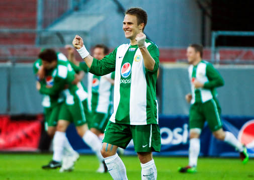Robin Wikman, Hammarby jubel efter3-1 av Sebastian