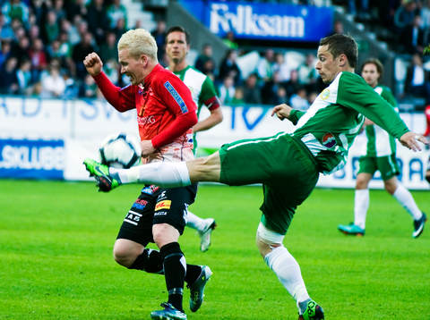 Mattias Adelstam, Trelleborg och David Johansson, Hammarby