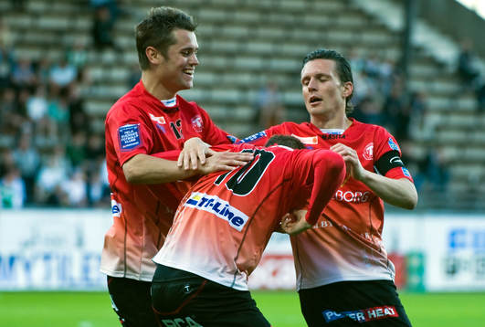 Joakim Sjöhage, Marcus Pode och Kristian Haynes,