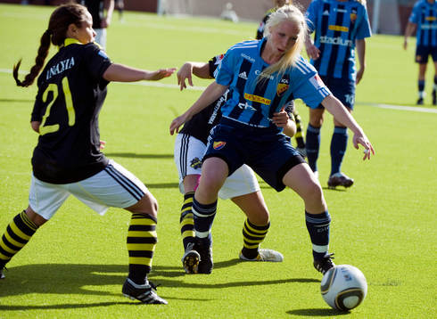 Bläddra bland fler bilder av Fotboll, dam, Damallsvenskan, AIK - Djurgården