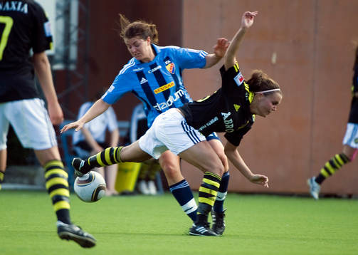 Rebecca Johnson, Djurgården och Emilia Appelqvist, AIK